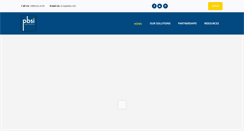 Desktop Screenshot of pbsi.com